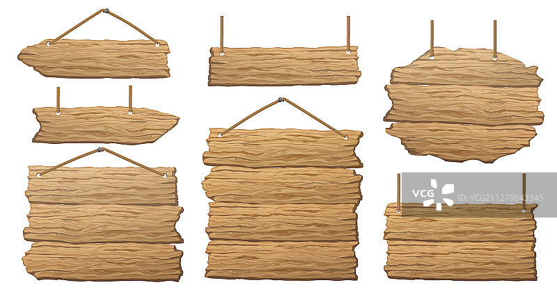 木制banner标志牌图片素材