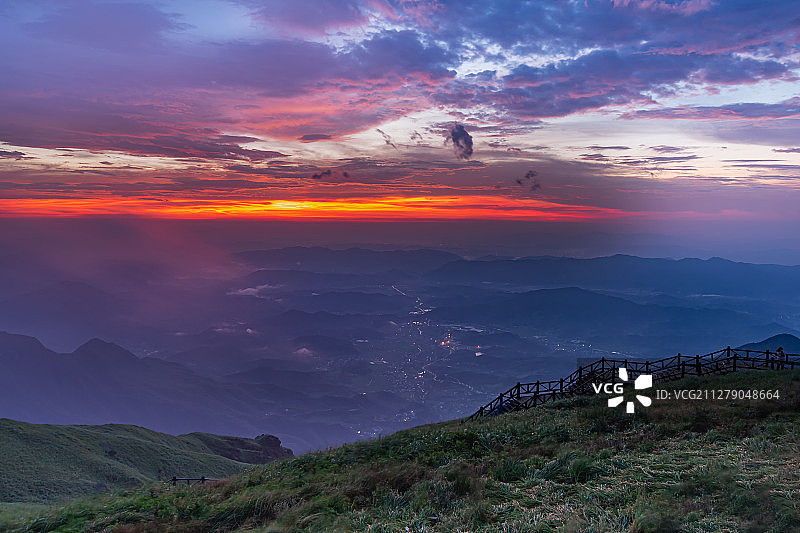 江西省萍乡市武功山风景区图片素材