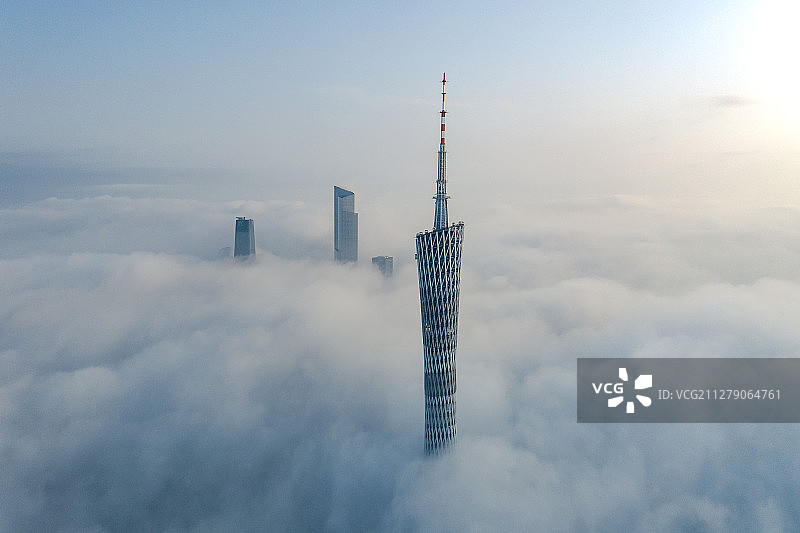 广州城市风光图片素材