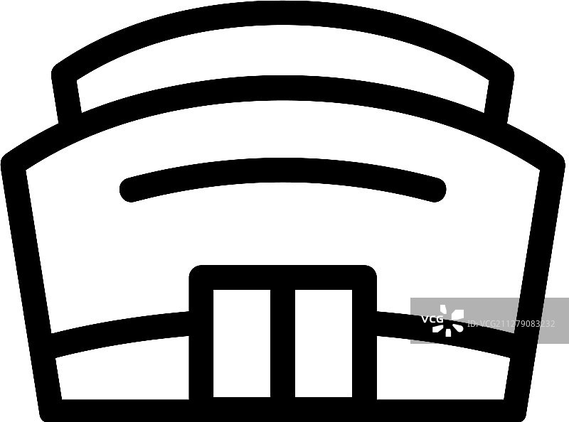 安菲特图标轮廓符号图片素材