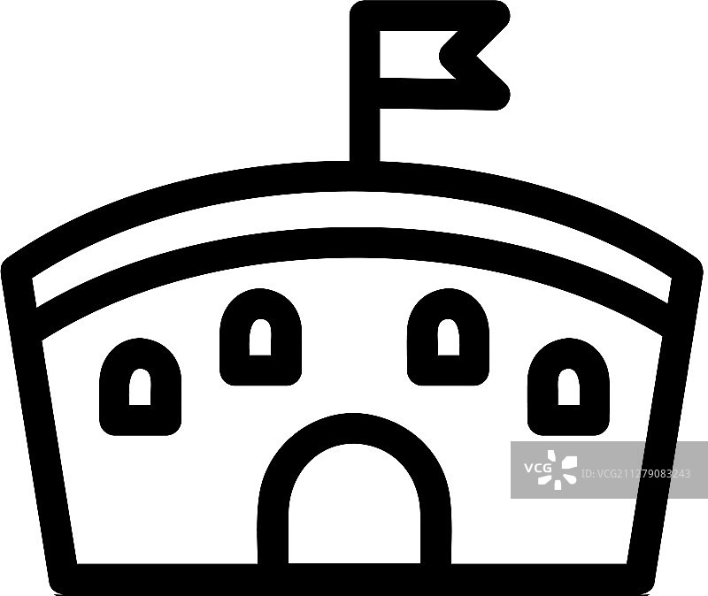 安菲特图标轮廓符号图片素材
