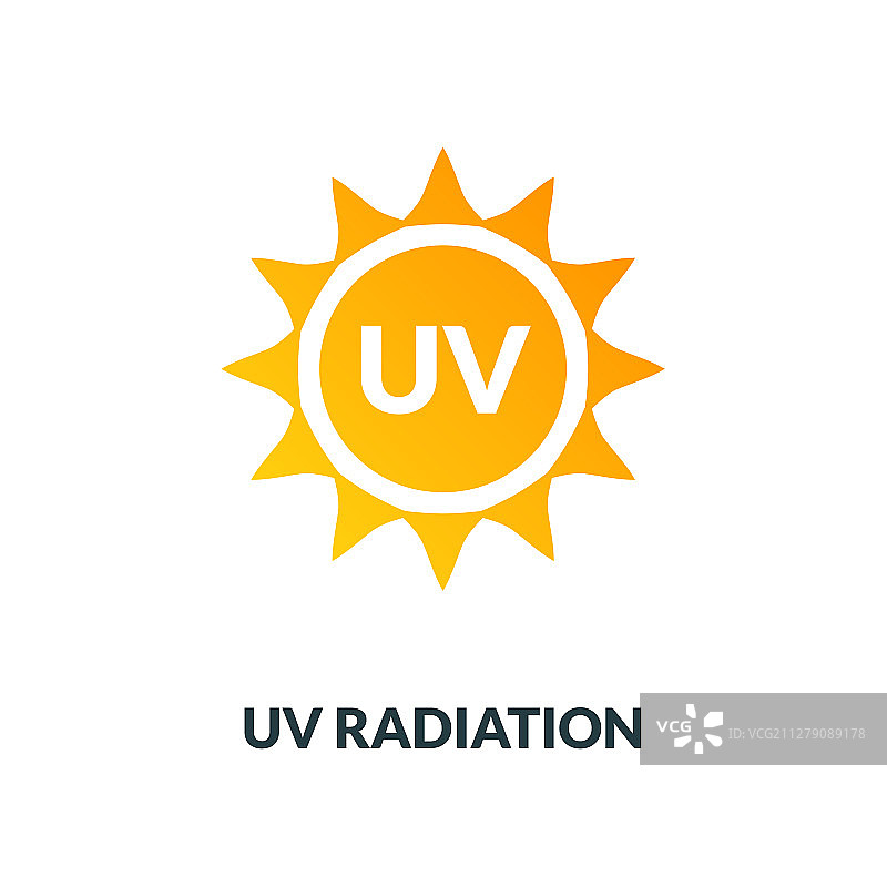 紫外线防护太阳图标图片素材