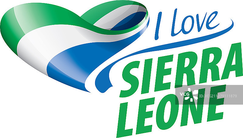 塞拉利昂国旗图片素材