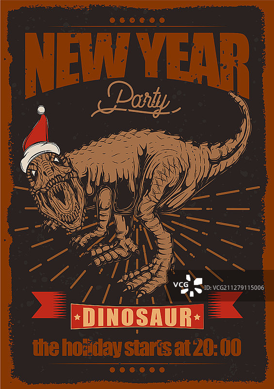 新年恐龙图片素材