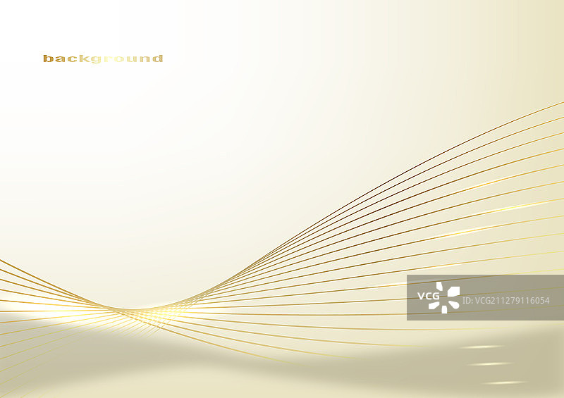 金色抽象光线背景图片素材