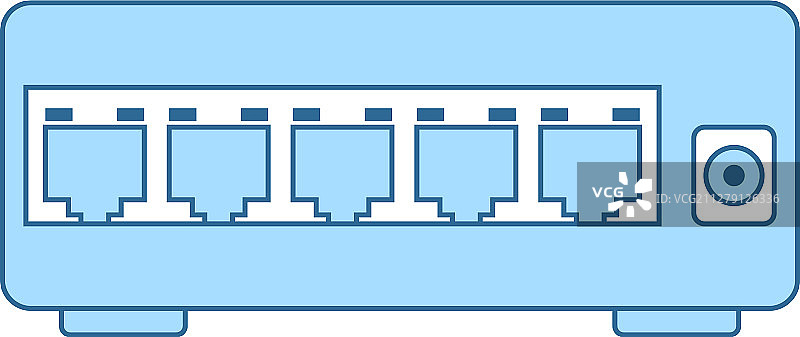 以太网交换机图标图片素材