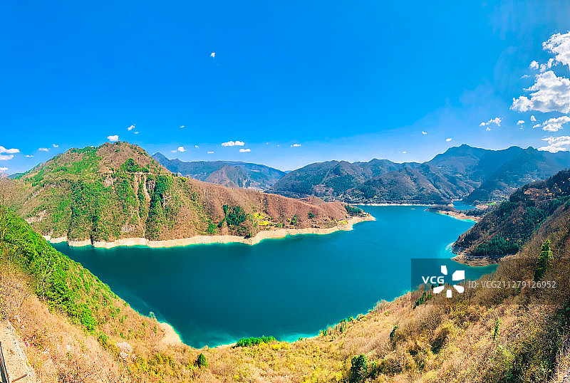 白龙湖图片素材