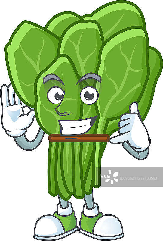 呼叫我，酷炫的菠菜卡通人物设计图片素材