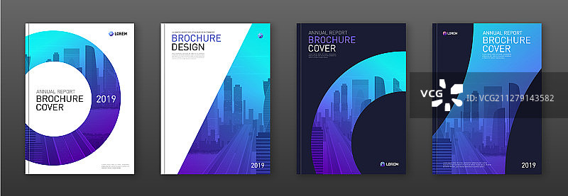 商务宣传册封面设计布局图片素材