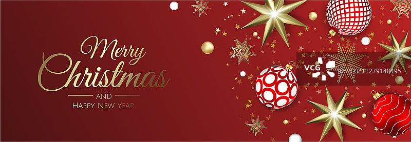 圣诞树圣诞贺卡图片素材