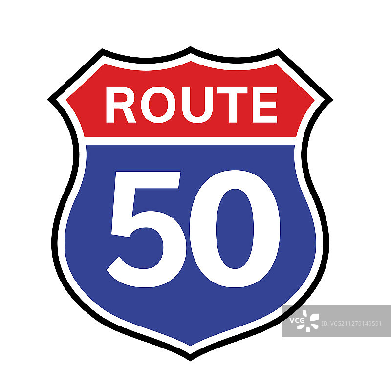 50号公路标志图标图片素材