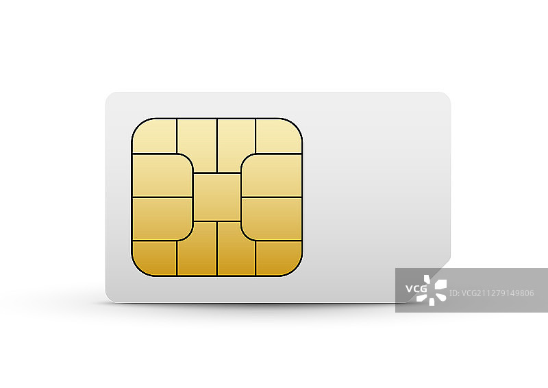 SIM卡手机芯片图标图片素材