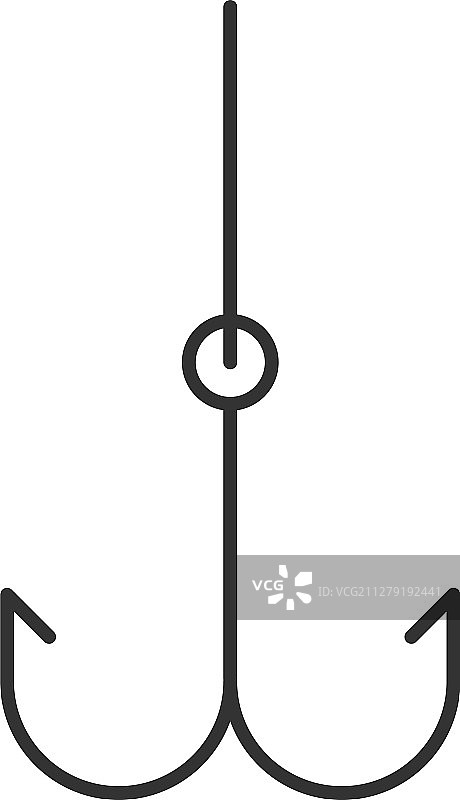线性挂钩图标图片素材