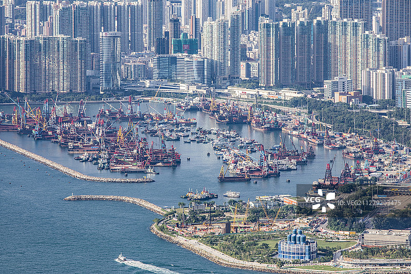 香港海港城城市风光图片素材