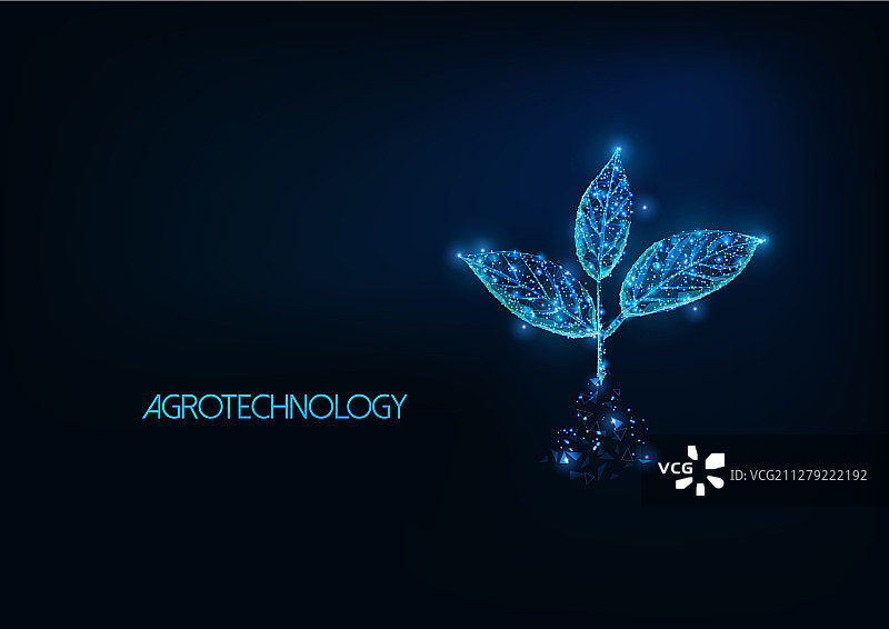 未来农业科技概念图片素材