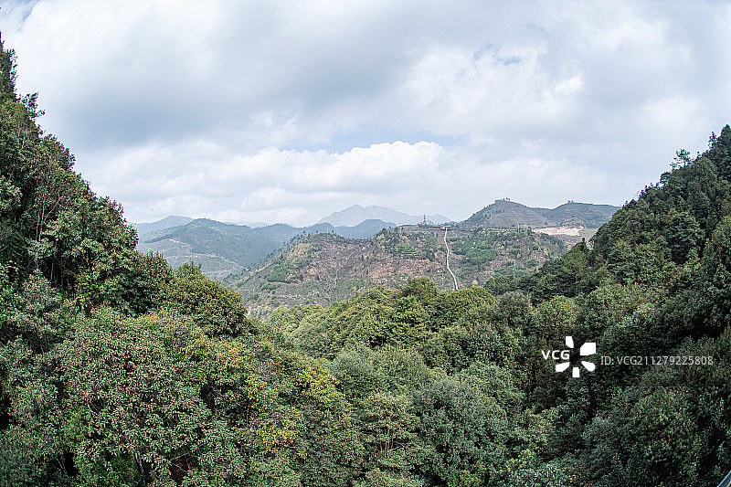 福建高峰谷景区图片素材