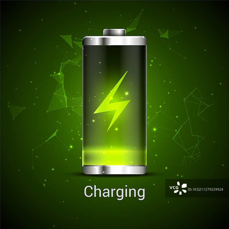 电池满电能量图片素材