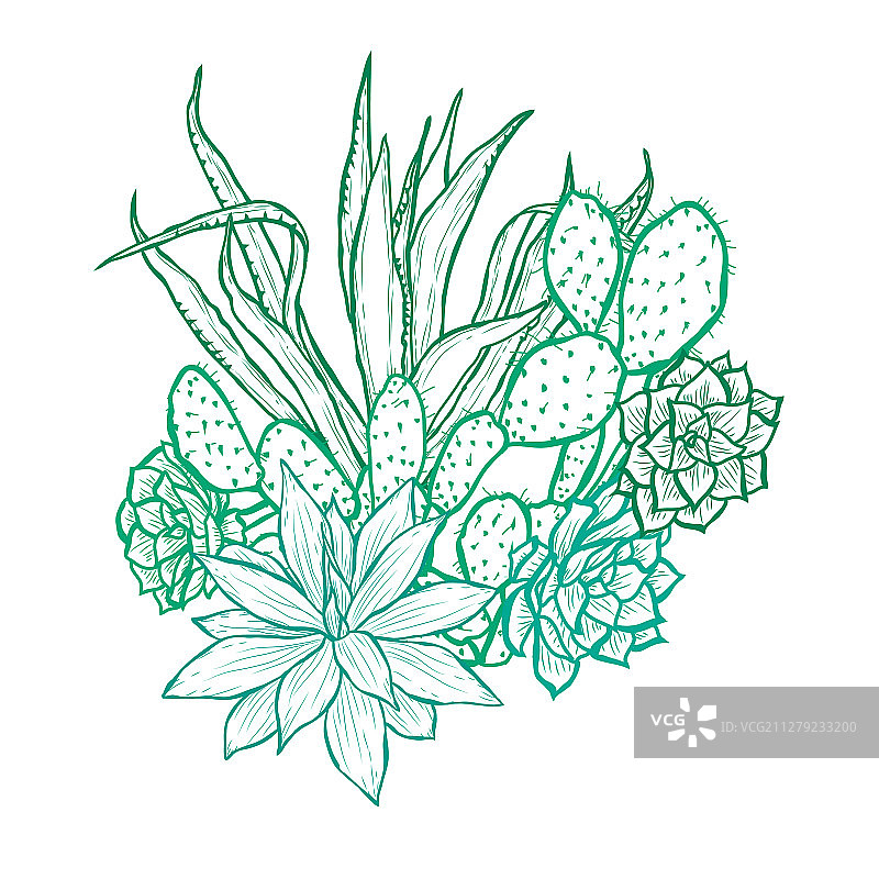 手绘花卉装饰图片素材