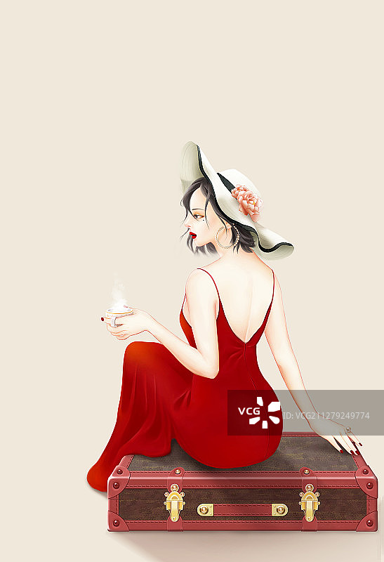 在路上图片素材