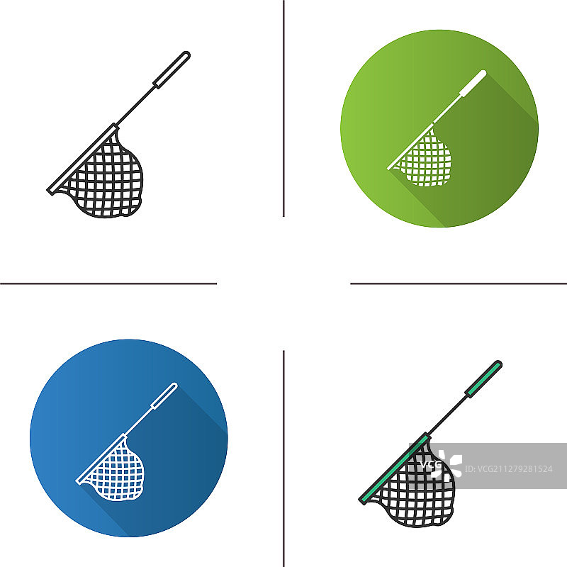 渔网图标图片素材