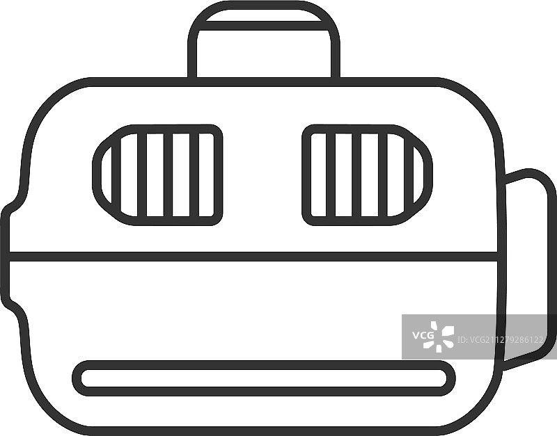 宠物提包线性图标图片素材