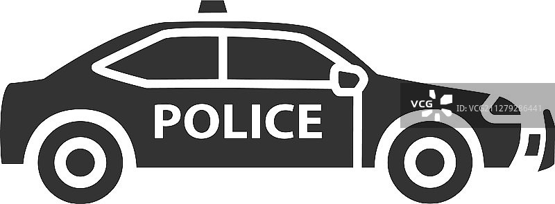 警车图标图片素材