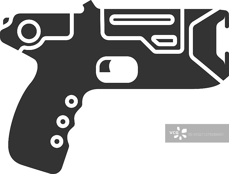 泰瑟枪图标图片素材