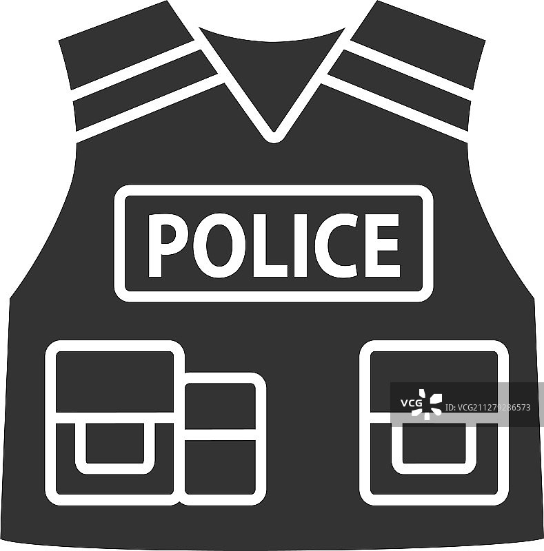 警察战术背心图标图片素材