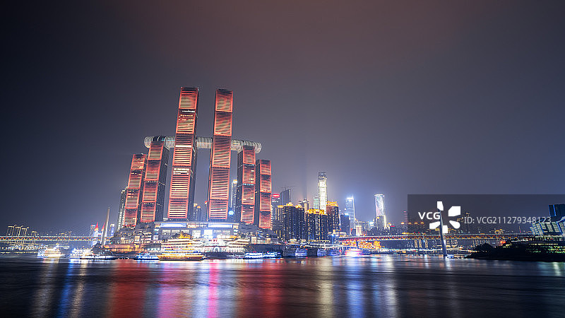 重庆朝天门来福士图片素材