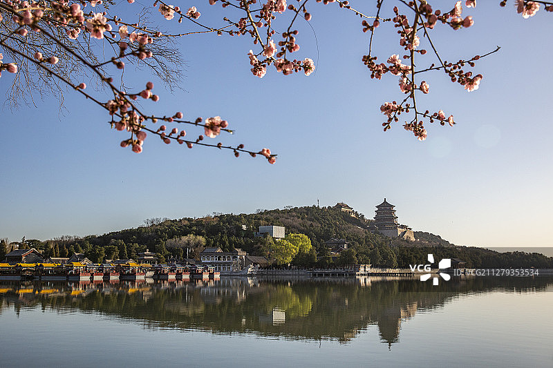 万寿山图片素材