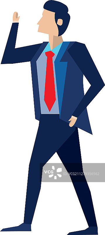 优雅的商人职员头像角色图片素材