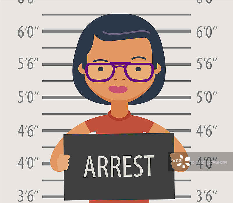 在派出所被拘留或逮捕的人图片素材