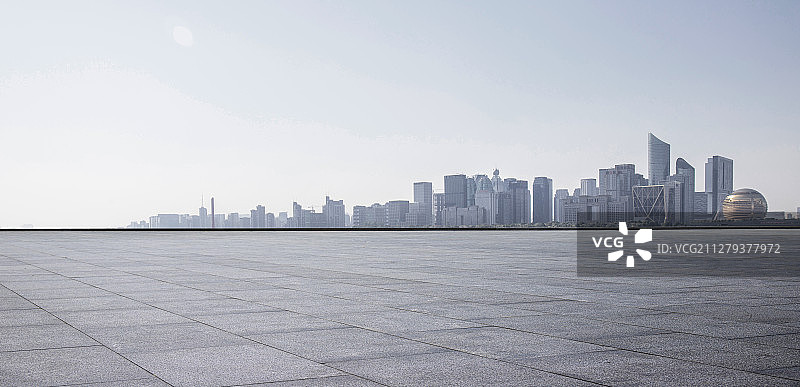 城市风光平台图片素材