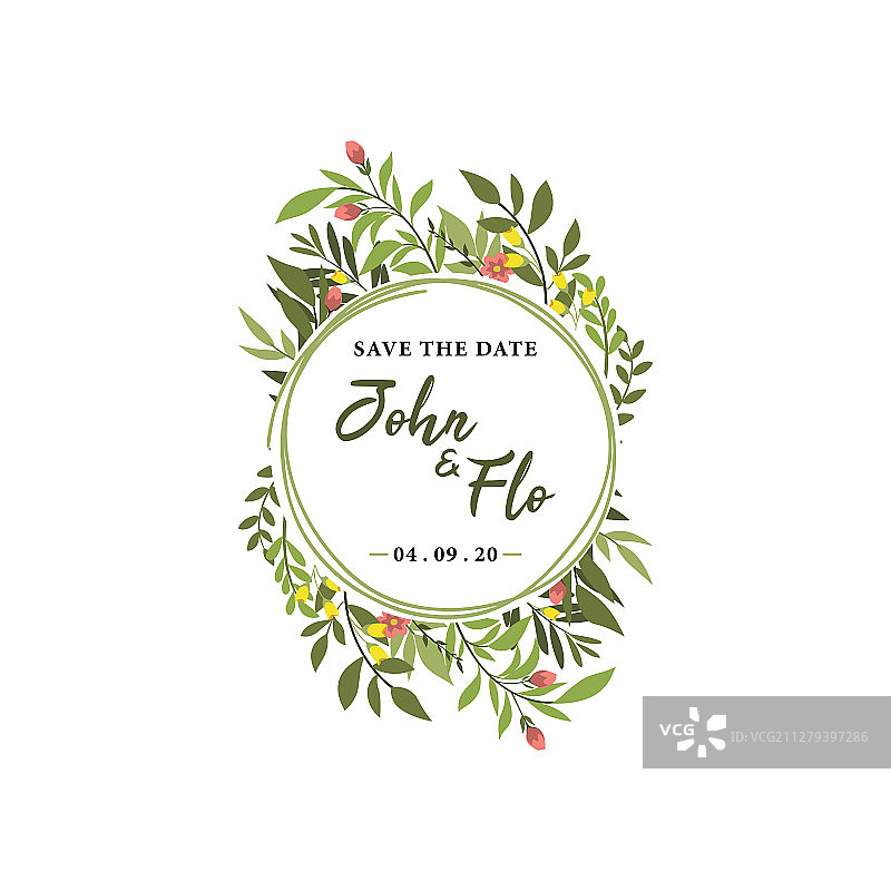 婚礼邀请函设计灵感图片素材