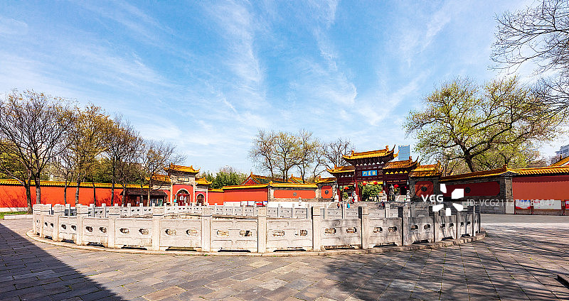 南京朝天宫前院图片素材