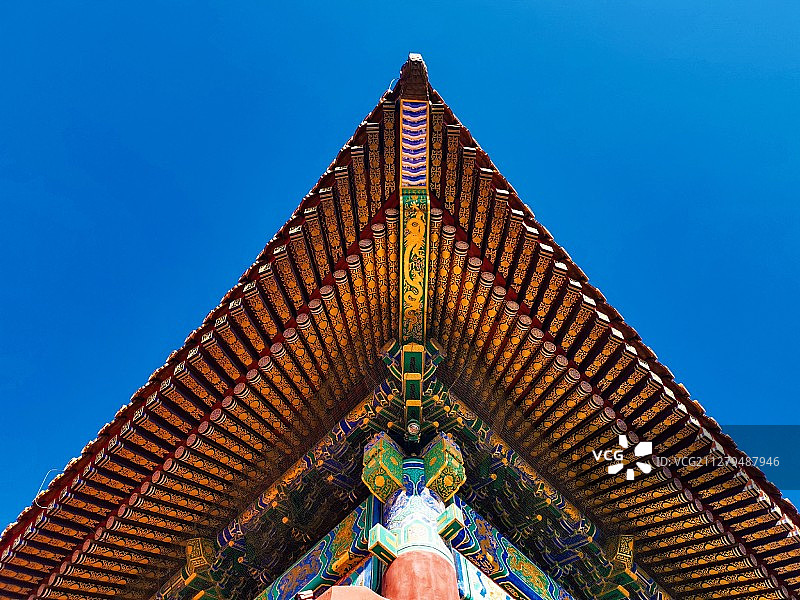 故宫一角图片素材