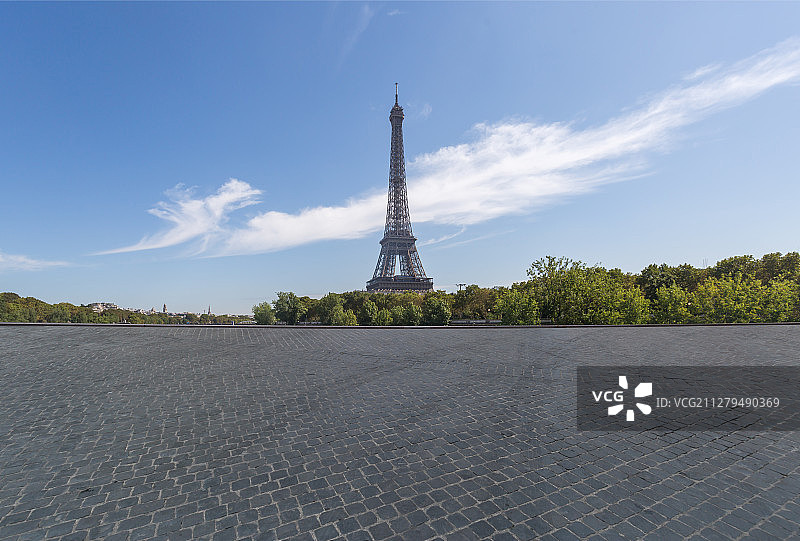 埃菲尔铁塔城市风光图片素材