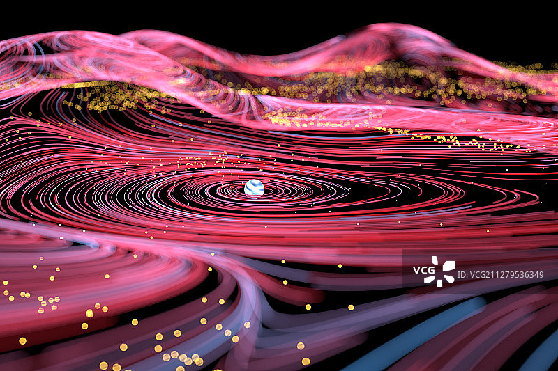 粒子线条图片素材