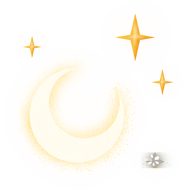 星星和月亮图片素材