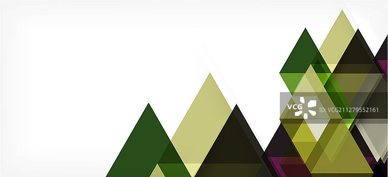 抽象的三角形图案彩色背景图片素材