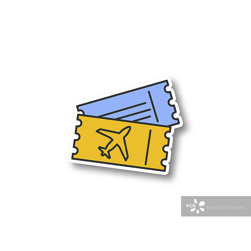 飞机票补贴图片素材