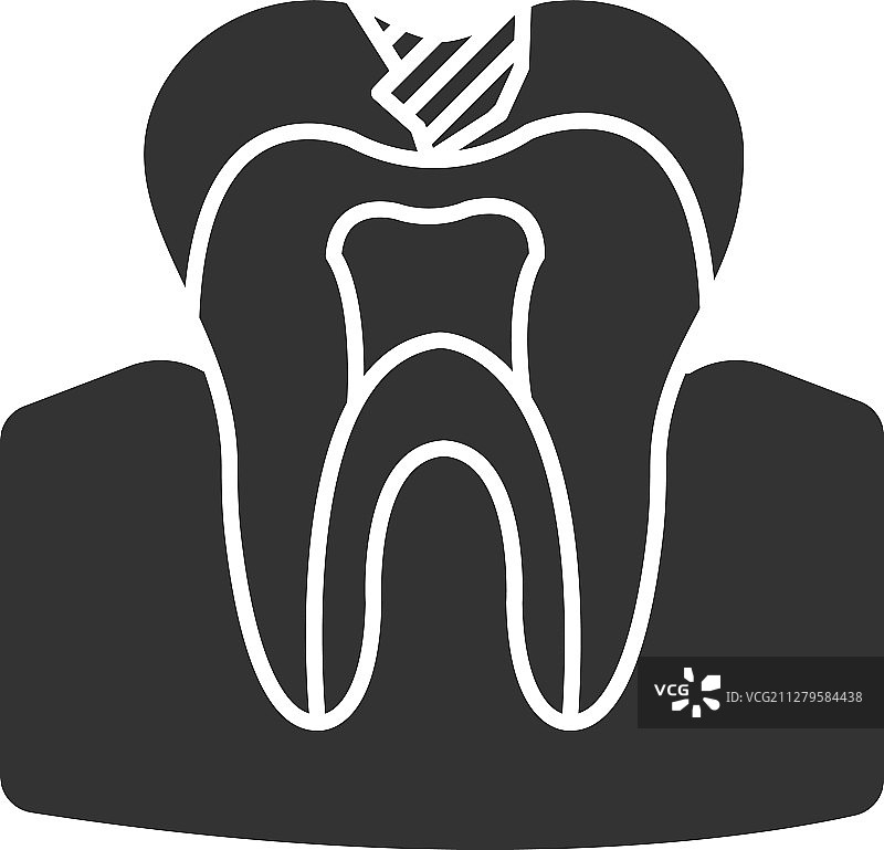 龋齿标志图标图片素材
