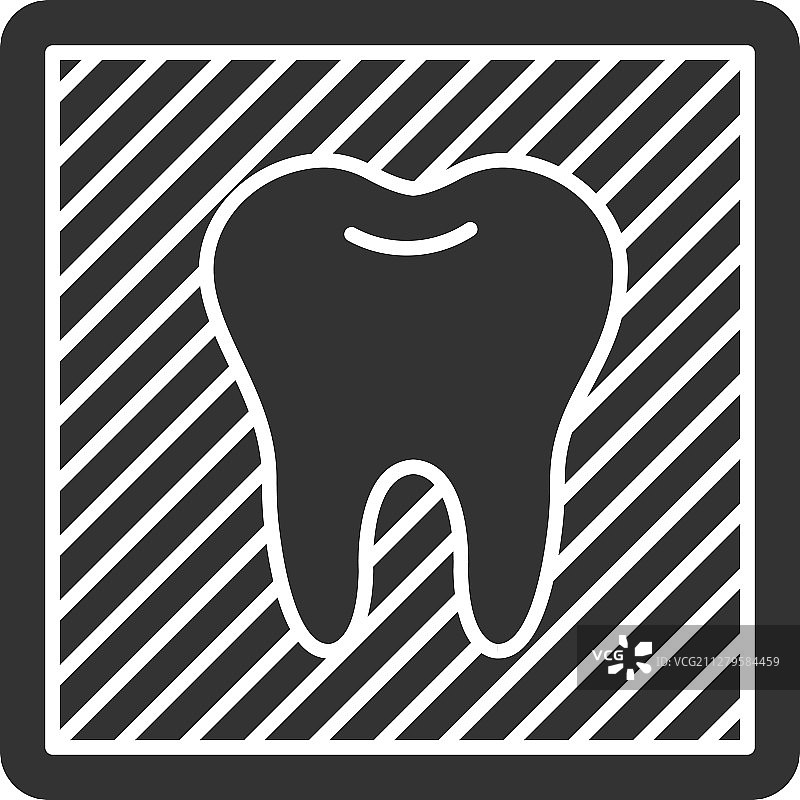 牙科X光片标志符号图片素材