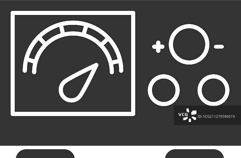 带电压表符号的纹身电源图片素材