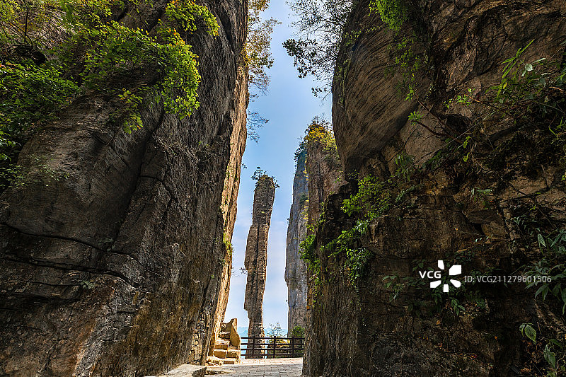 恩施大峡谷风光图片素材