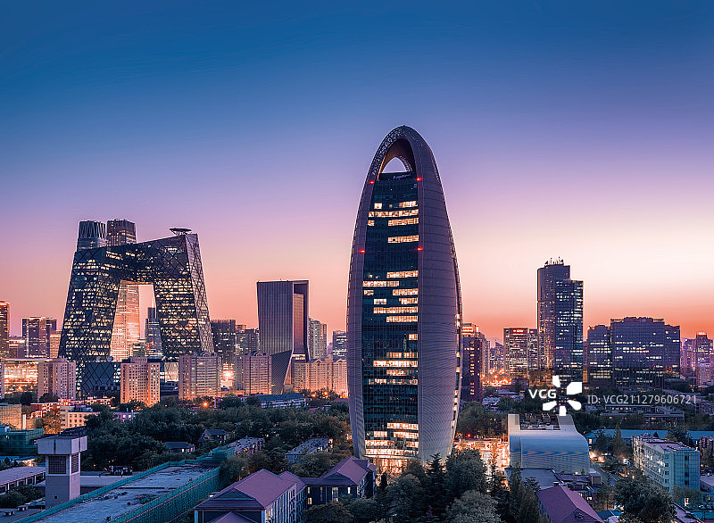 人民日报大楼cctv总部大楼图片素材