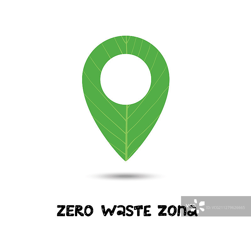 绿色环保区域图标图片素材