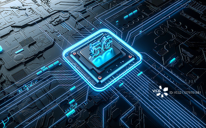 科技芯片创意图图片素材