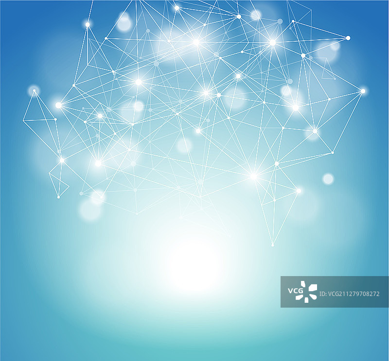 未来现代科技连接线条图片素材