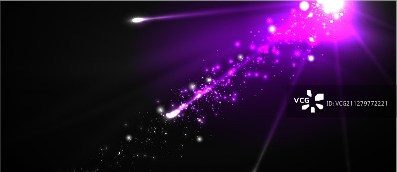 五彩缤纷的烟火使天空的云变黑图片素材